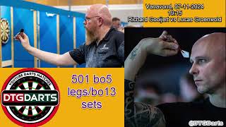 Livestream DTGDarts  Richard Gooijert vs Lucas Groenwold bo13 sets [upl. by Aileek]