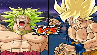 Broly Vs Z Fighters Dragon Ball Z Budokai Tenkaichi 3 No commentary [upl. by Fennelly]