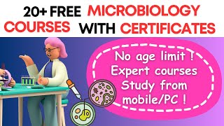 FREE MICROBIOLOGY COURSES WITH CERTIFICATES ✅ MICROBIOLOGY COURSES WITH CERTIFICATES [upl. by Waldemar136]