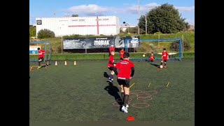 U10 Coordination and technical drills [upl. by Malonis211]