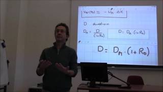 Matematica finanziaria Video 17 La Duration [upl. by Drahser735]