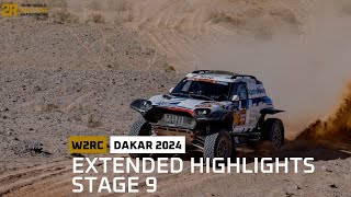 Extended Highlights  Stage 9  Dakar2024  W2RC [upl. by Ralyat]