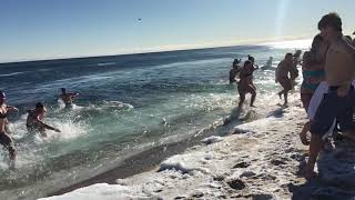 14th annual Mashpee Polar Bear Plunge [upl. by Kotz]