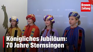 Sternsinger 2024  „Österreich muss wieder mehr zusammen finden“  kronetv NEWS [upl. by Eetnahc963]