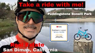 Puddingstone Lake Bonelli Park Bike Ride San Dimas [upl. by Mark]