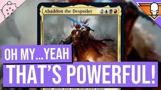 Oh MyYeah Thats Powerful  Abaddon the Despoiler  Spoilers  Magic the Gathering [upl. by Seavir123]