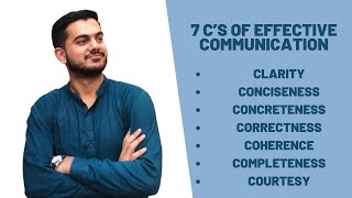 7 Cs of Effective Communication  Improve your Communication Skills  Explained in English [upl. by Eelyac]