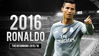 Cristiano Ronaldo The Beginning 2015 16 MEGA Skills amp Goals HD [upl. by Sudaorb]