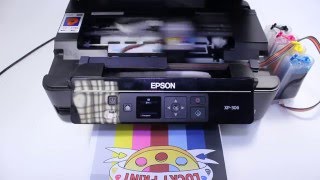 Тест новых чипов Обнуление чипа на МФУ Epson XP306 [upl. by Adnerol808]