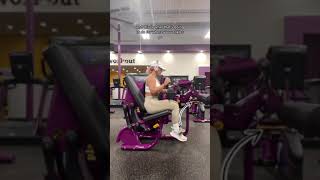 Planet Fitness Seated Leg Curl Machine Tutorial [upl. by Rosenblatt]