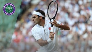 Roger Federer vs Rafael Nadal Wimbledon 2019 semifinal highlights [upl. by Catarina]