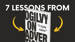 OGILVY ON ADVERTISING by David Ogilvy Top 7 Lessons  Book Summary [upl. by Raynard]