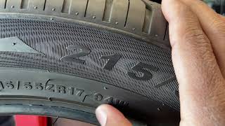 How to Read a Tire Size amp Understanding a Tire Sidewall [upl. by Irah531]