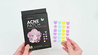 Korea Acne Spot Treatment Hydrocolloid Pimple Patch Custom Private Label Face Pimple Patch Acne [upl. by Oiramrej]