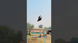 Part 14Bounce dbL practice 🤯😱viralvideo acrobatics flipstunt [upl. by Floris989]