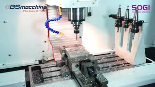 SOGI Fresatrice S480C CNC Siemens Sinumerik 808DA BSmacchine [upl. by Aysa419]