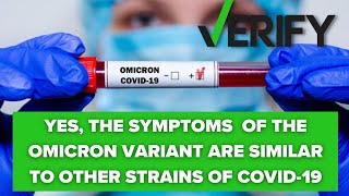 Yes the symptoms of the omicron variant are similar to other strains of COVID19 [upl. by Atsirt625]