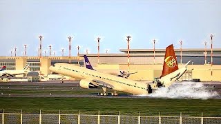 B757 Terrible Tail Strike Incredible Moments [upl. by Frazer321]