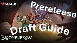 Bloomburrow Prerelease Guide Draft Pick Overview [upl. by Abbate]