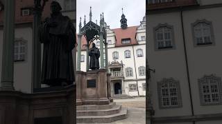 Schönes Deutschland Lutherstadt Wittenberg traveldestination beautifulday shortsvideo [upl. by Naashom]