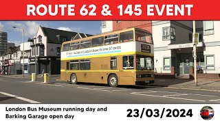 Routes 62 amp 145 Bus Running Day 23032024 [upl. by Wendolyn]