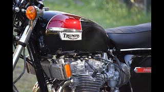 1973 Triumph Trident Restoration [upl. by Wooster]