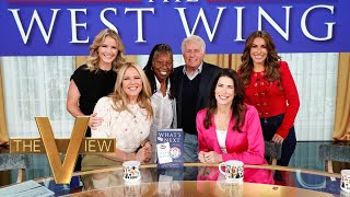 The West Wing Cast Members Reunite On The View With New Book  The View [upl. by Seeto]