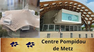 Visite du centre Pompidou de Metz moselle [upl. by Nnalyrehc207]