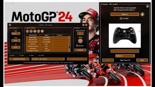 Tutorial MotoGP™24 Setting Controller Joystick Use WoJ WORLD of JOYSTICKS XInput Emulator [upl. by Nahtannhoj]