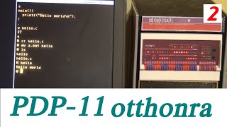 PDP11 otthonra 2 rész [upl. by Kyrstin993]