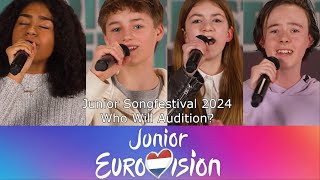 WHO WILL AUDITION  Junior Songfestival 2024  Part 1 [upl. by Christabella]