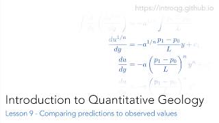 Lesson 9  Comparing predictions to observed values [upl. by Ghassan793]