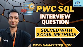 PWC SQL Interview Question for a Data Analyst Position  SQL For Analytics [upl. by Boone]