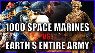 Could a Single Space Marine Chapter Conquer Earth  Warhammer 40k Lore [upl. by Mohl]