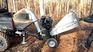 Jansen GTS 2000 Pro Chipper bestwoodchips firewood [upl. by Winni]