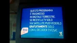 Slogan  promo quotTivùSat la tv via Satellitequot  Giugno 2010 [upl. by Culosio475]