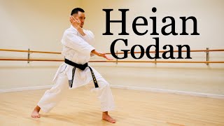 Kata Heian Godan Full Tutorial [upl. by Gorrian]