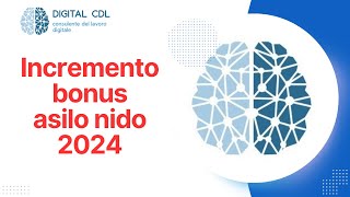 Incremento bonus asilo nido nel 2024 [upl. by Akinod]