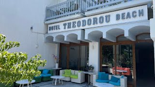 Theodorou Beach Hotel Apartments Kos Town Greece [upl. by Roxanne]