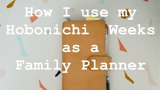 Flip Through  Van der Spek Codex Undyed  Hobonichi Mega Weeks as a Family Planner [upl. by Kolnick]