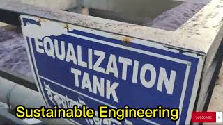 How to Equalization Tank in Wastewater Description [upl. by Ymled429]