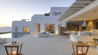 Sumptuous 9Bed 9Bath Mykonos Villa Titos  Ideal for 18 Guests  5Star Stay Experience [upl. by Lehet254]