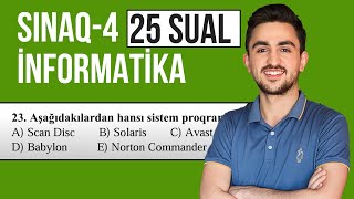 25 İNFORMATİKA fzacademy Sınaq İzahı [upl. by Lynett]