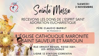 Sainte Messe Guerison des familles Paris France [upl. by Noissap]