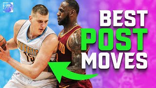 The Best POST MOVES in Basketball EASILY INCREASE PPG [upl. by Ahsinaj]