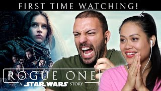 Rogue One A Star Wars Story 2016 First Time Watching  MOVIE REACTION [upl. by Ynnal763]