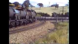 Along The Lines Volume 55  quotDubbo Oil Trainquot March 1994 [upl. by Novaelc799]