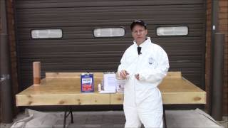 How to Fiberglass a Deck [upl. by Lavern554]