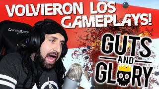 VOLVIERON LOS GAMEPLAYS  Guts And Glory  Happy Wheels 3D  Jugando Con Natalia [upl. by Pohsib]