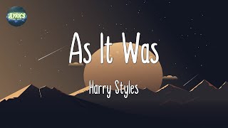 Harry Styles  As It Was Lyrics  The Weeknd Glass Animals OneRepublic Mix [upl. by Okiram]